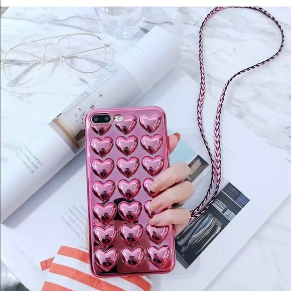 Heart Easy To Grip IPhone Case X iPhone 7 & 8 Plus - Picture 6 of 7